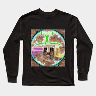 Fittness 4 life brick city logo! Long Sleeve T-Shirt